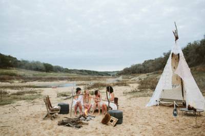 Sixties Campout Shoot By Paige Newton