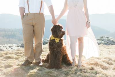 Mountain Engagement Shoot By Libelle Photography