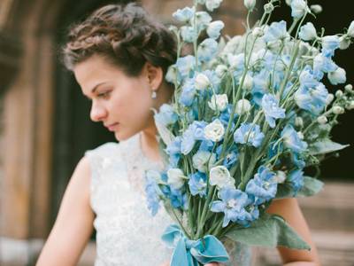 Blue Wedding Ideas From Anastasiya Belik