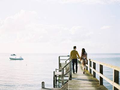 Australian Seaside Engagement