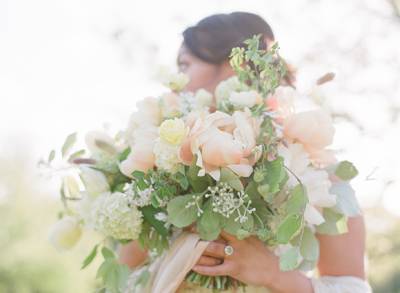 Pretty And Organic Bridal Shoot