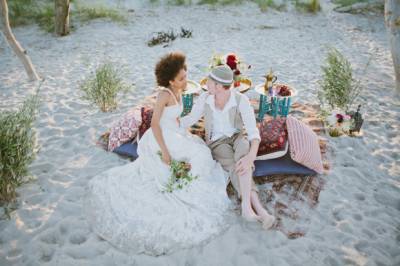 Whimsical Bohemian Beach Shoot