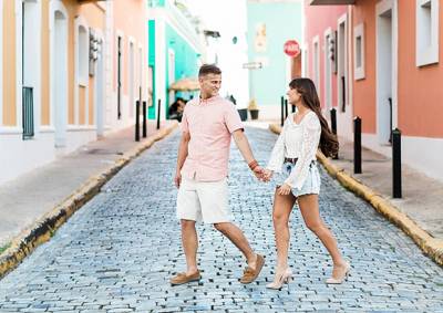 Colourful Puerto Rico Engagement Session