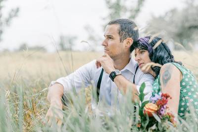 Colorado Engagement Session With Adorable Pups