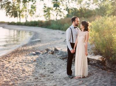 Toronto Beach Engagement Session