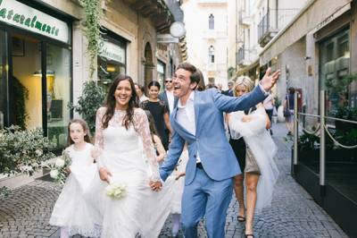 Charming Italian Village Wedding