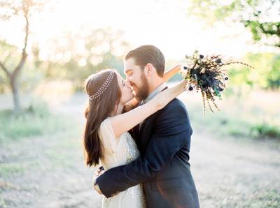 Stylish Austin Wedding With A Touch Of Boho