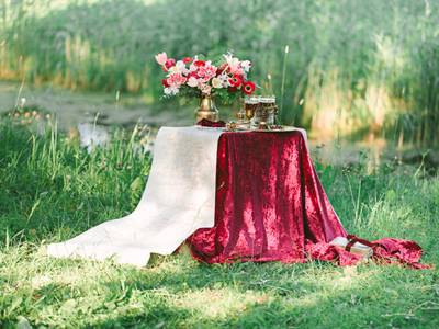 Venetian Red Wedding Ideas