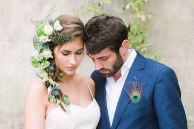 Peacock Inspired Wedding Ideas