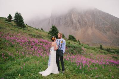 Canadian Misty Mountain Elopement