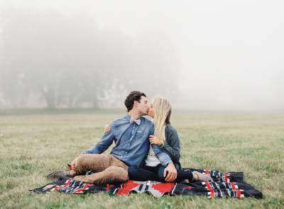 Foggy Seattle Engagement Session