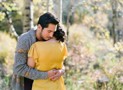 Autumn Rocky Mountain Autumn Engagement