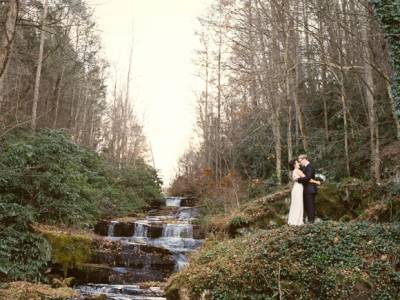 Simple & Intimate Smoky Mountains Wedding