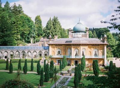 English Countryside Meets Indian Bollywood Wedding