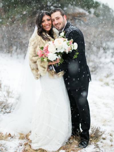 Romantic Colorado Wedding In The Snow