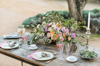 Rustic Mediterranean Wedding Inspiration