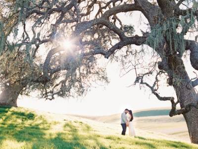 Sundown Engagement Session In Los Olivos