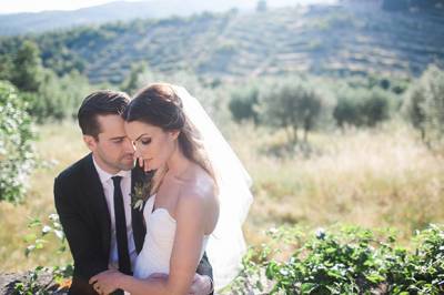 Elegant Tuscan Wedding