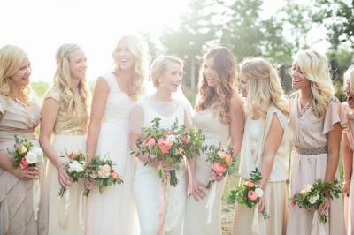 Coral & Blush Salt Lake City Wedding