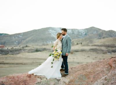 Yellow Wedding Ideas In The Colorado Landscape