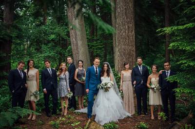 Relaxed Wedding In Stanley Park, Vancouver