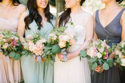 Redwoods Wedding In Watercolour Tones