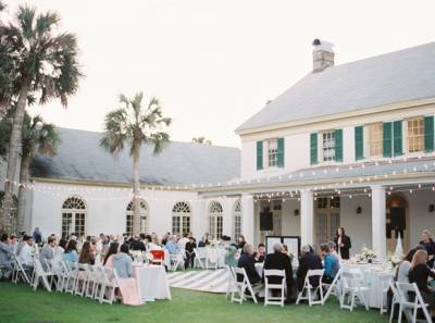 Pink & Grey Florida Wedding