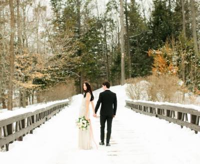 Chic Winter Bridals In New York