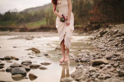 Bridal Inspiration On An Italian River