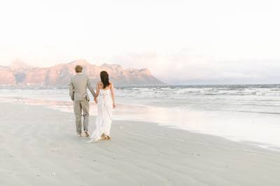 South African Beach Honeymoon Shoot