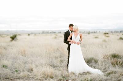 Desert Rose Wedding Inspiration In Marfa