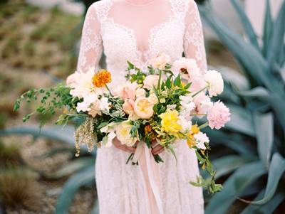 Peach And Yellow Wedding Ideas