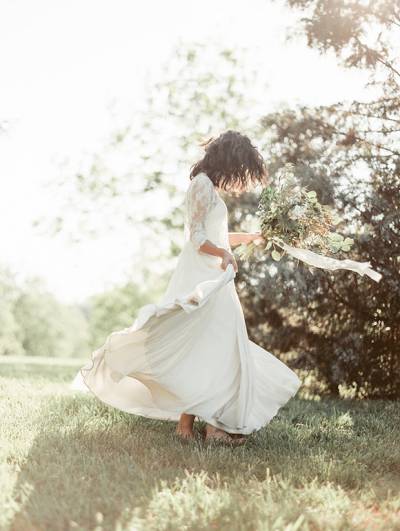 Sunrise Bridal shoot with Flowergirls