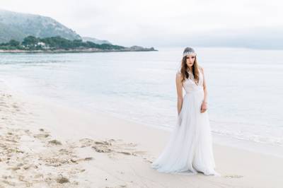 Mallorca Beach Bridal Shoot