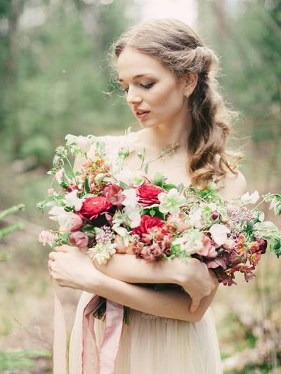 Enchanting Forest Nymph Bridal Shoot