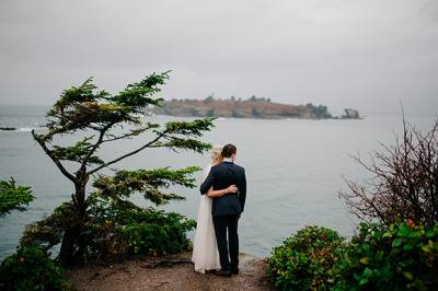 Pacific Northwest Rainy Day Elopement