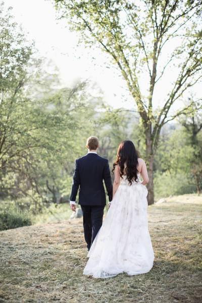 Intimate California Vineyard Wedding