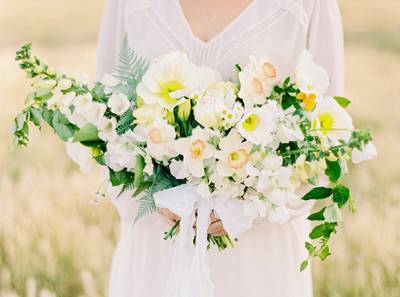 Summer Bridal Shoot Bathed In Golden Light