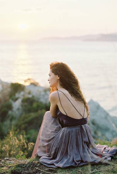 Wisteria Inspired Cliffside Shoot