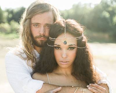 Summer Boho Elopement Shoot