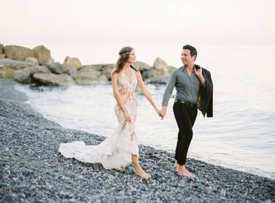 Italian Coastal Wedding Shoot