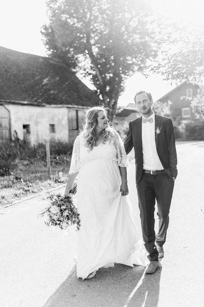 Festive German Garden Wedding