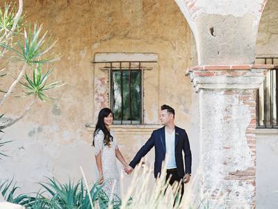 Mission San Juan Capistrano Engagement Shoot