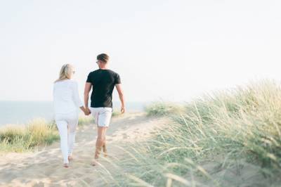 Camber Sands Beach Engagement Shoot