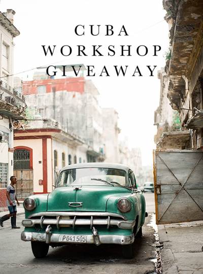 Win A Free Seat To The Three Dudes Cuba Workshop