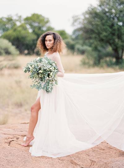 Exotic Wedding Inspiration With Baby Lion Cubs