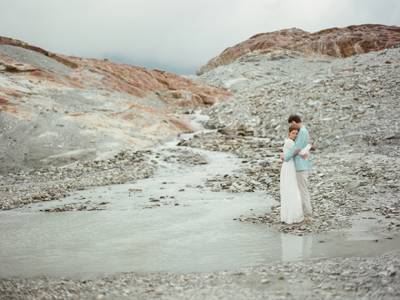 Wedding Portraits In The Swiss Mountains