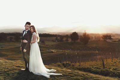 Moody & Romantic Winery Wedding Inspiration