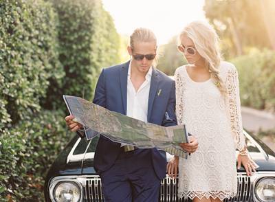 Chic And Stylish Elopement Inspiration