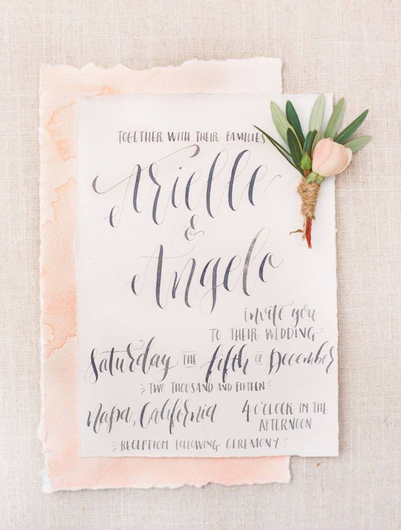 Grey Wedding Invitation